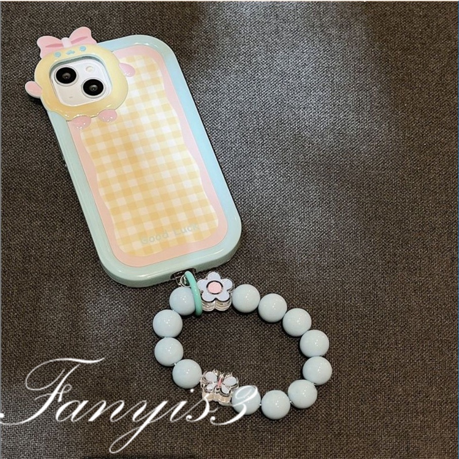 Ốp Điện Thoại Họa Tiết Kẻ Ô Dễ Thương Cho iPhone 14 13 12 11 Pro Max X XR Xs Max 8 7 6 6s Plus SE 2020