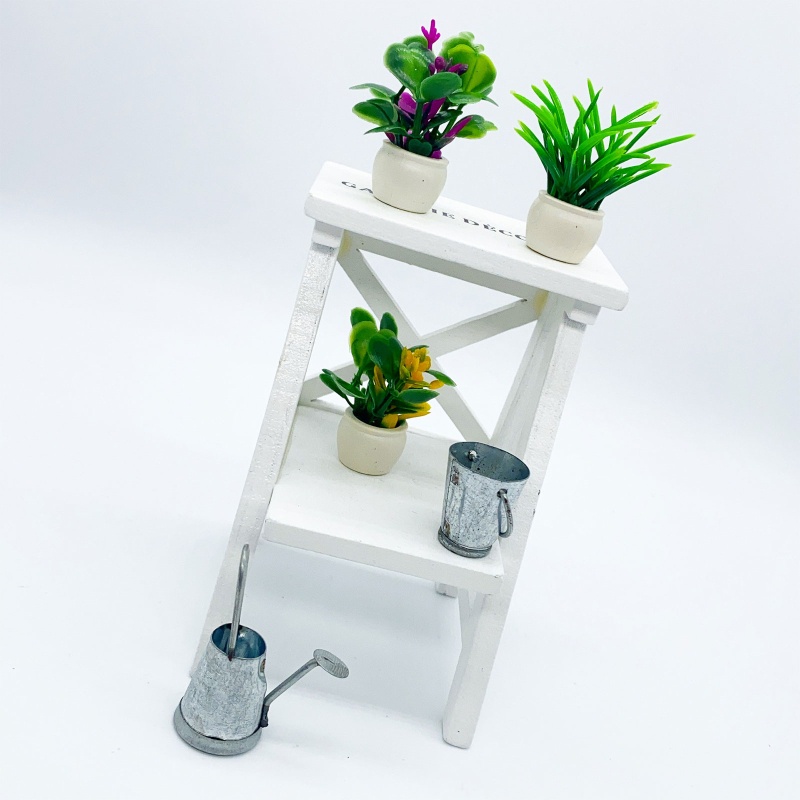 Xô Sắt Mini Đựng Nước 1 / 6 1 / 12 Trang Trí Nhà Búp Bê