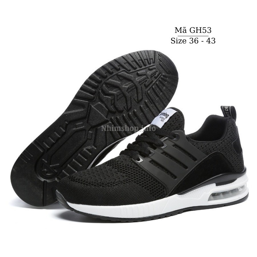 Giày thể thao trẻ em nam size đại dáng cột dây năng động cá tính cho bé trai chân ngoại cỡ GH53