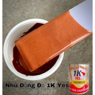 Sơn Nhũ Đồng Đỏ 1K Yespaint 800gr - Sơn sắt mạ kẽm, sơn ghế đá, chậu kiểng, nhựa