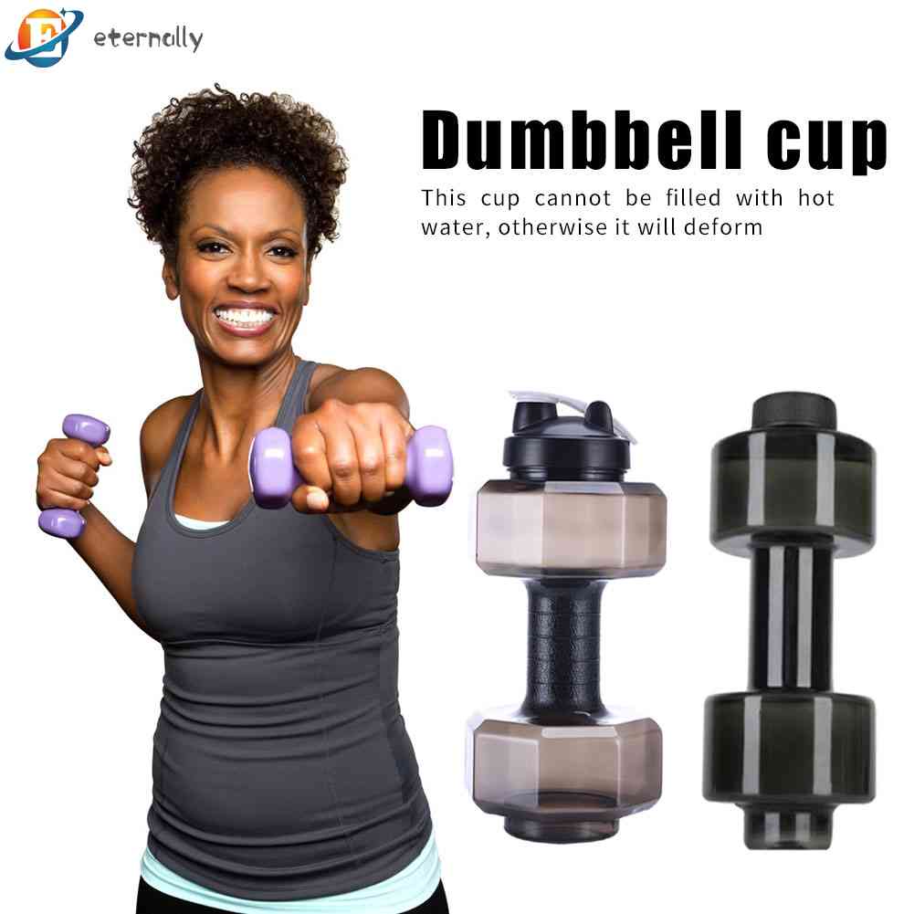 Bình Nước Hình Quả Tạ Độc Đáo Tiện Dụng Cho Người Tập Thể Thao