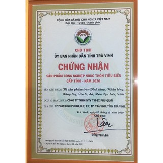 Trà Hoa Đậu Biếc (trà túi lọc) [Hai Lúa - Phú Qưới]hộp 30 gói