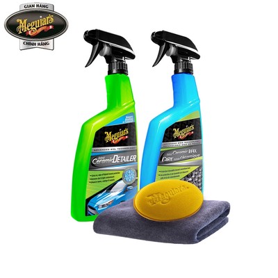 Combo Wax bóng và Bảo dưỡng bề mặt sơn xe phủ dòng Hybrid Ceramic (4 sản phẩm) - CB2204