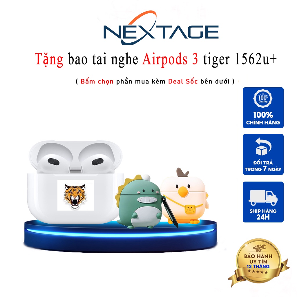 Tai Nghe Bluetooth A3 Chip Hổ Vằn 1562U+ Pin 8H - Cảm Biến Hồng Ngoại - Full Tính Năng - Vi Trình 4E- Chính Hãng NEXTAG