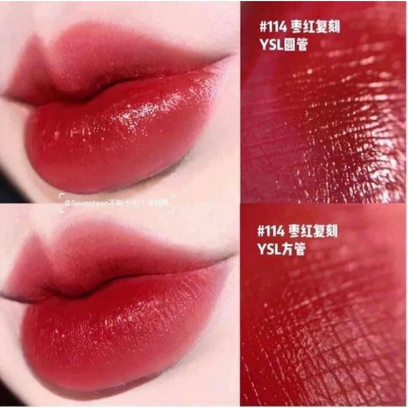 SON YSL 114 DIAL RED ĐỎ GẠCH