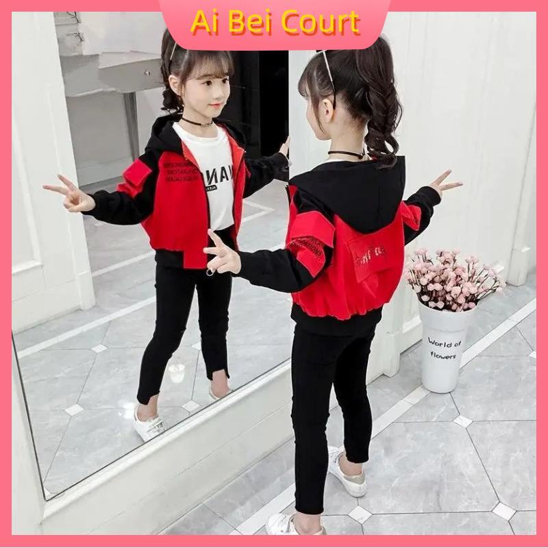 【Miễn Phí Vận Chuyển】2023 Mới Áo Khoác Phong Cách Hàn Quốc Cho Bé Jacket Comfortable Casual Top