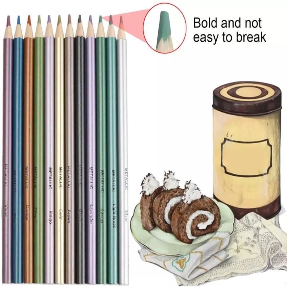 CHOOKEY Bộ 72 Cây Bút Chì Màu Nước Vẽ Tranh