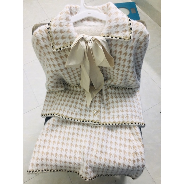 Set Len Lông Thỏ cao cấp . Free Sz 40-60kg