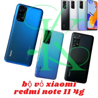 Bộ vỏ xiaomi redmi note 11 4g