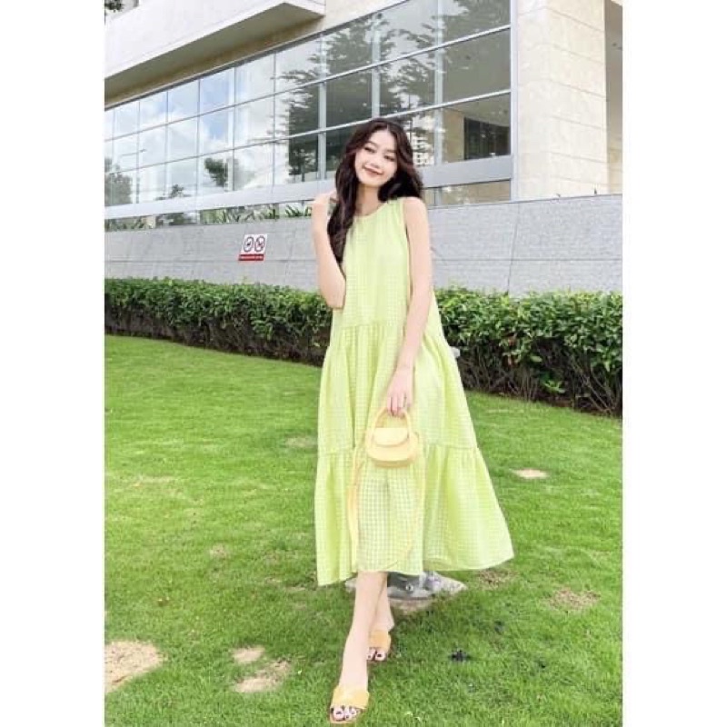 Rập váy nữ sát nách bèo tầng xuông xinh