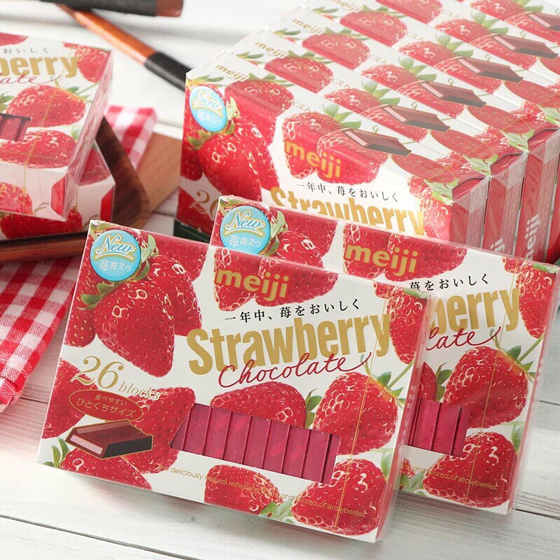 Socola Meiji chocolate Hộp 26 viên Nhật Bản
