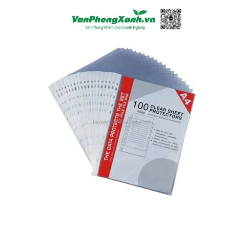 Túi sơ mi lỗ mỏng A4 XIFU 303A (100 chiếc/tập)