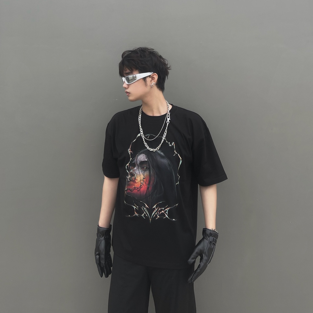 DVRK - Áo thun tay ngắn cổ tròn VICIOUS-DVRK-22SS