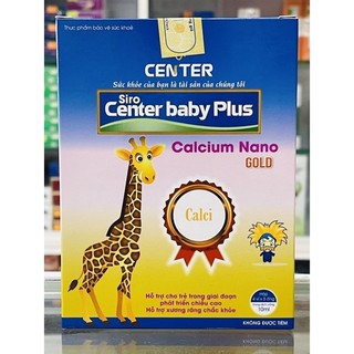 Siro Center baby Plus - 20 ống x 10ml