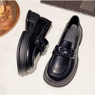Giày lười đế bệt 3cm