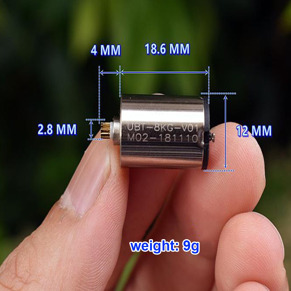 Động Cơ Vô Lăng M02 Không Lõi Tốc Độ Cao Dc 12V-24V 35500RPM NdFeB M02