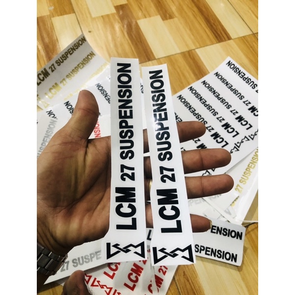 Tem phuộc trước lcm decal phuộc trước lcm dán dc nhìu loại xe máy