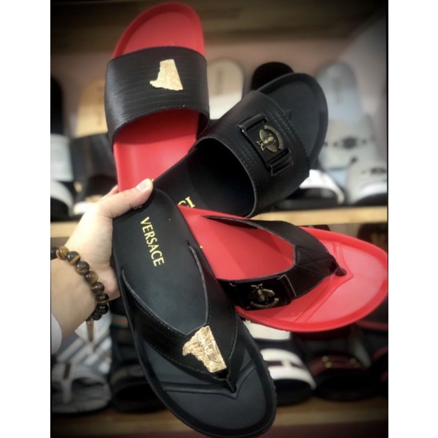 Dép nam quai kẹp quai ngang Versace