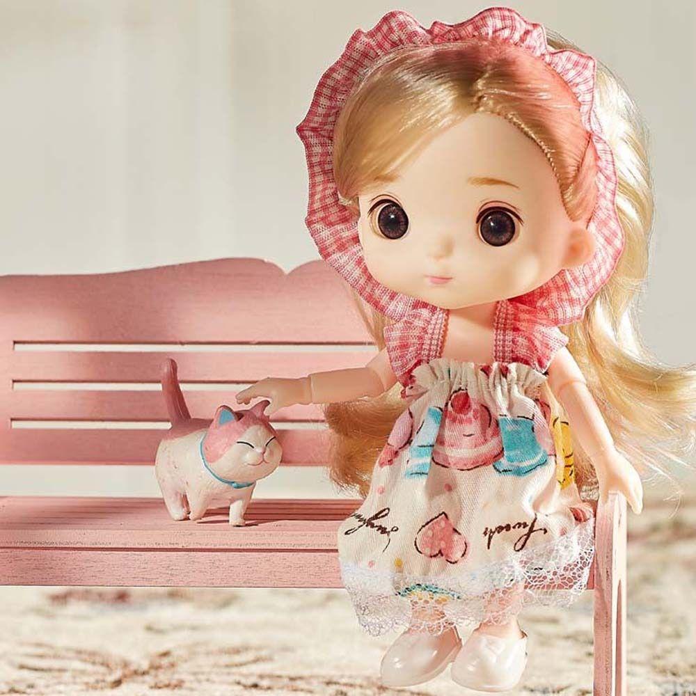 Búp Bê MALCOLM 1 / 12 BJD DIY Với Tỷ Lệ 13 Có Thể Di Chuyển Thời Trang
