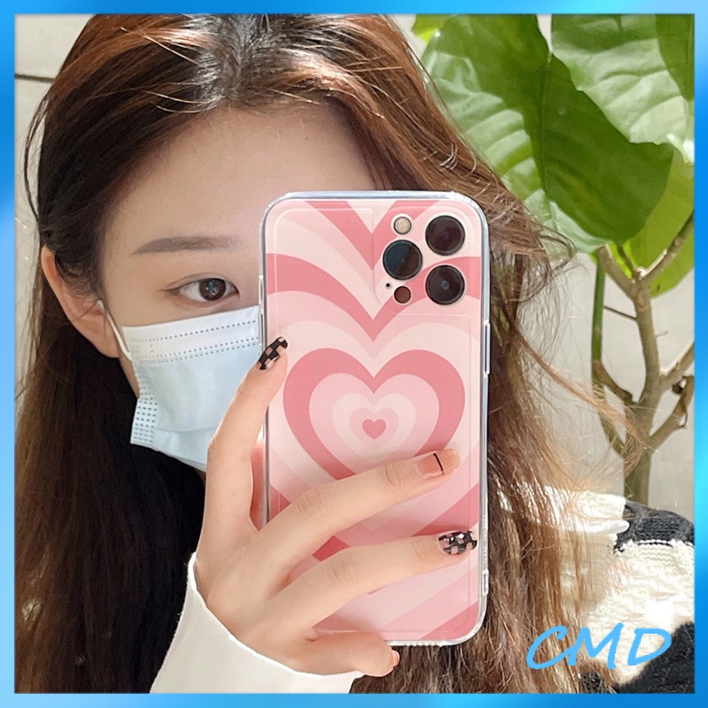 ốp lưng iphone Điện Thoại TPU Vuông Hình Trái Tim 6/6plus/6S/6splus/7/7plus/8/8plus/X/xs/xr/xsmax/11/12/13/Pro/max/Plus/Promax/-277