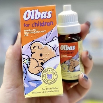 Tinh Dầu CHO BÉ TRÊN 3 THÁNG Olbas Oil  for children Nội Địa