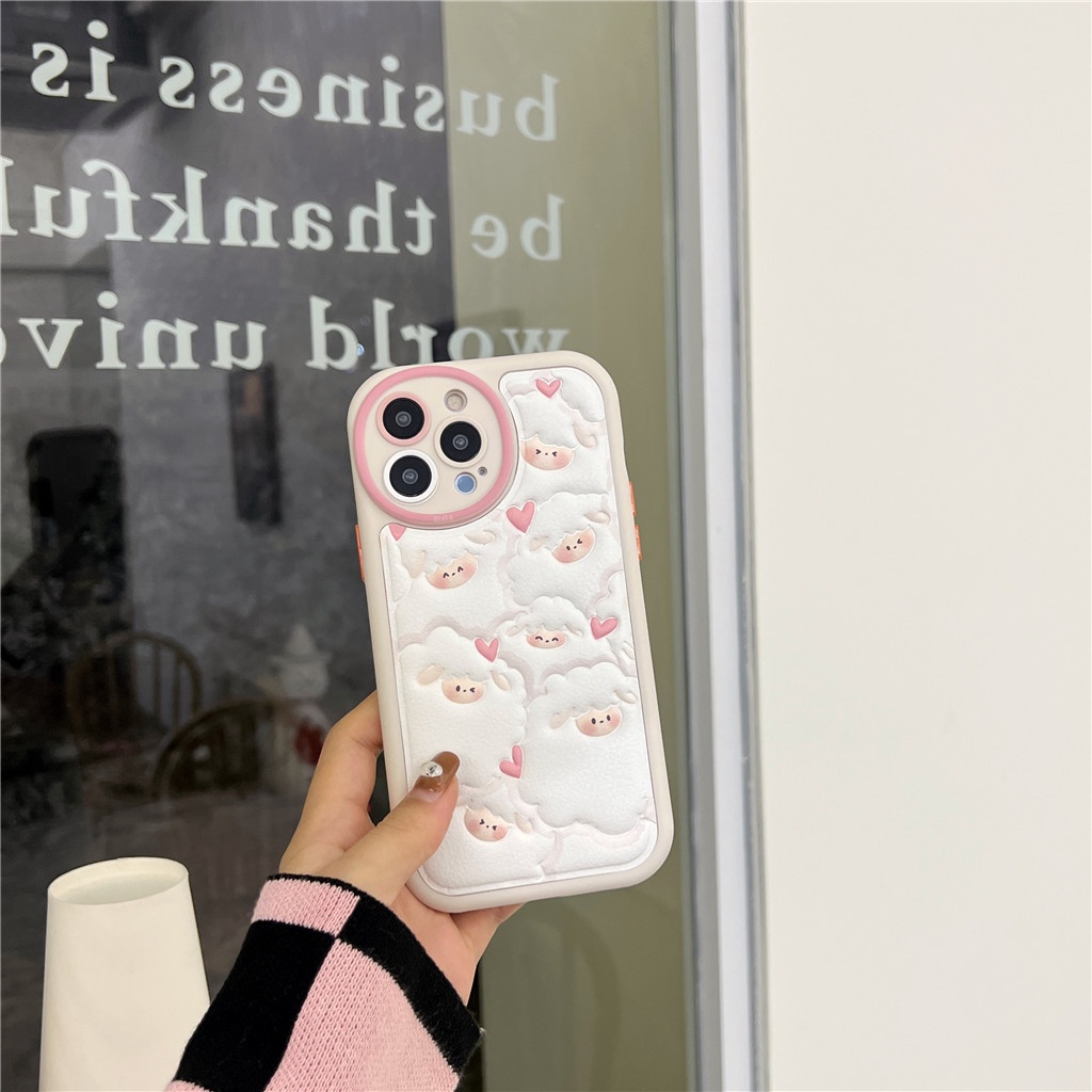 Ốp Điện Thoại Da Viền tpu Dẻo In Họa Tiết Hoạt Hình Góc Tròn Cho iphone 15 pro max 14 pro max 13 pro max 12 pro max