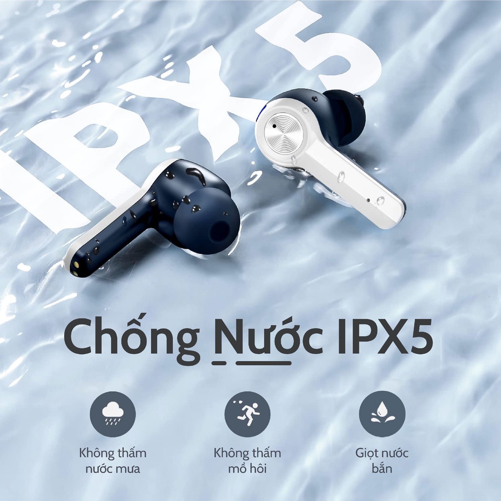 Tai Nghe Bluetooth TWS OneOdio F2 chính hãng - Siêu bass thương hiệu tai nghe DJ bán chạy nhất Mỹ pin 48h