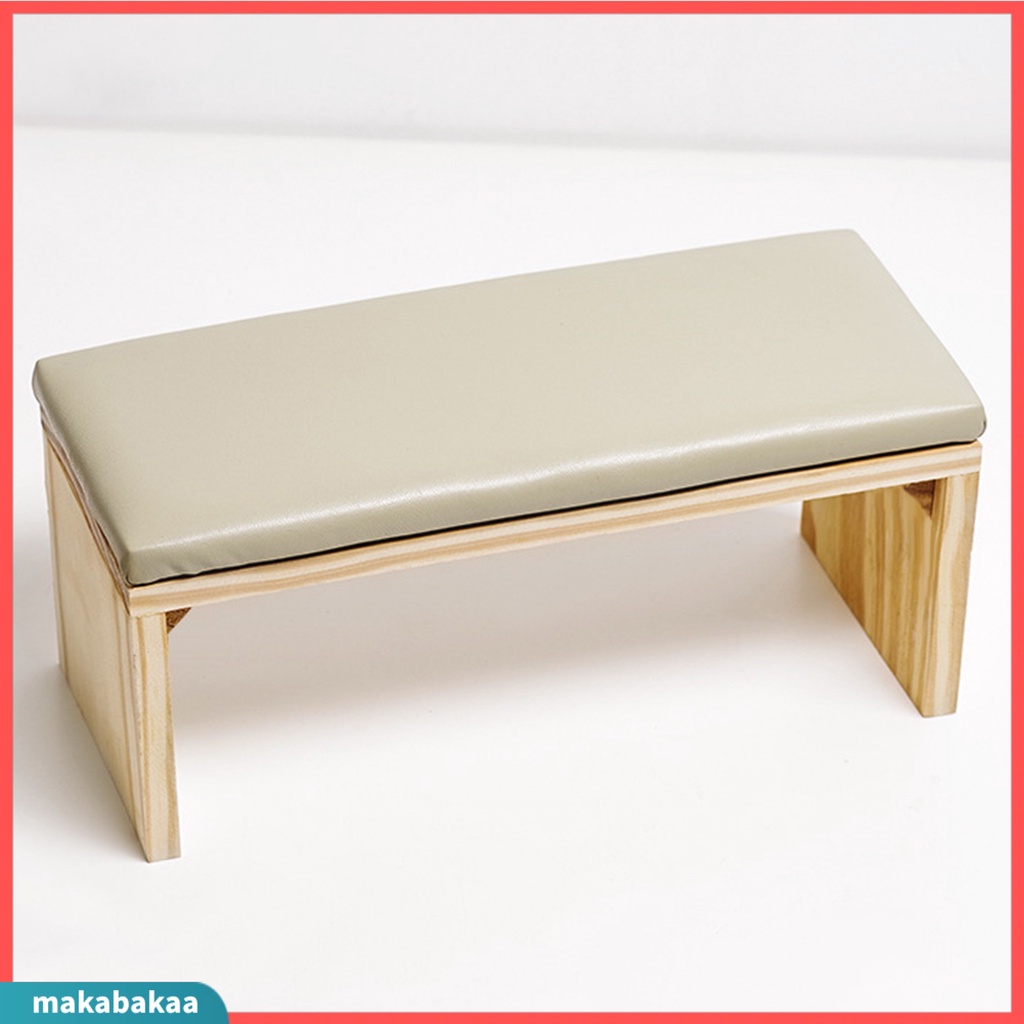 Cá Tuyết| Gối Kê Tay Làm Móng Giả Gỗ Hai Lớp Dành Cho Nữ