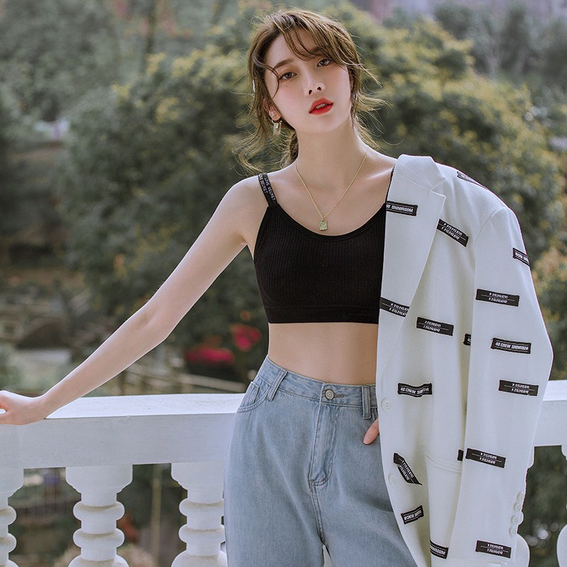 Áo Bra Nữ LADI Thiết Kế 2 Dây Không Gọng Nâng Ngực Co Giãn MÃ Bra 1906