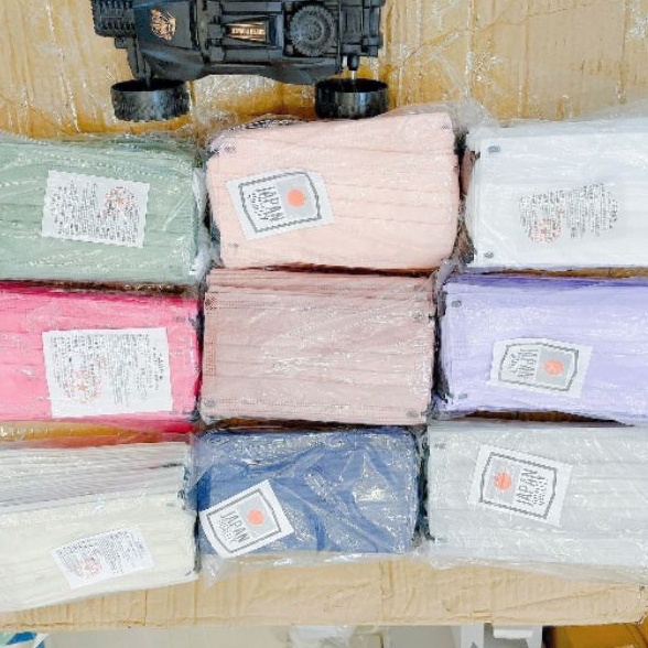 KHẨU TRANG THÁI LAN -MIX 5 MÀU -50 CÁI