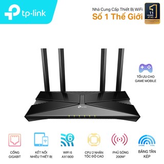 Bộ phát wifi 6 tp-link archer ax23 ax onemesh 1800mbps