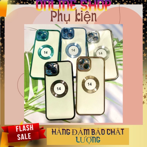 Ốp lưng iphone viền si hở táo dành cho iphone 14/14pro/14prm-Phụ kiện online shop