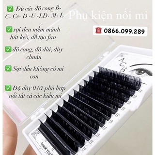 Mi khay ACB độ dày 0,07 chất silk hàn đủ độ cong