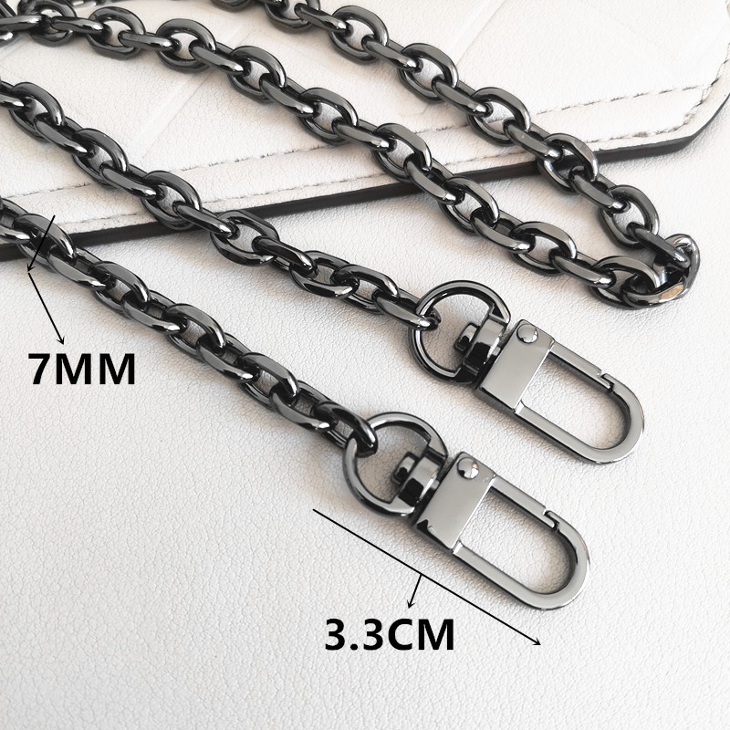 Phụ Kiện Dây Xích 7MM Màu Vàng Đồng Cho Túi Xách