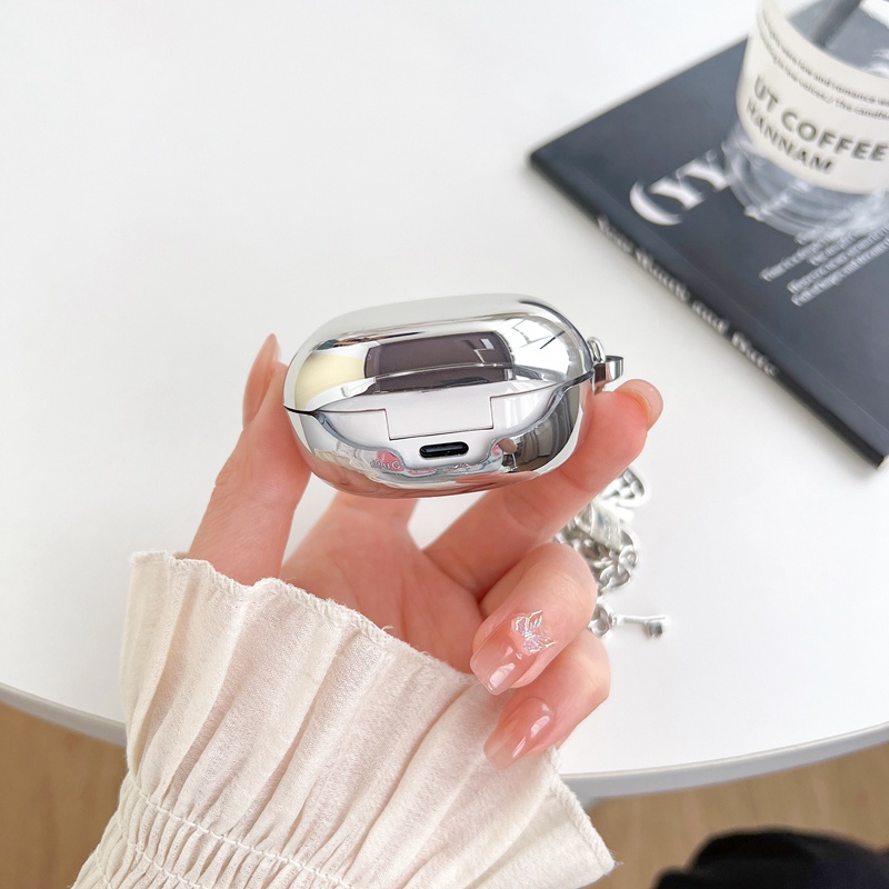 Ins Ốp Điện Thoại Mềm Đính Hạt Kèm Dây Đeo Tay Cho samsung galaxy Buds 2 / Buds Live / Buds FE / Buds2 Pro / Buds Pro