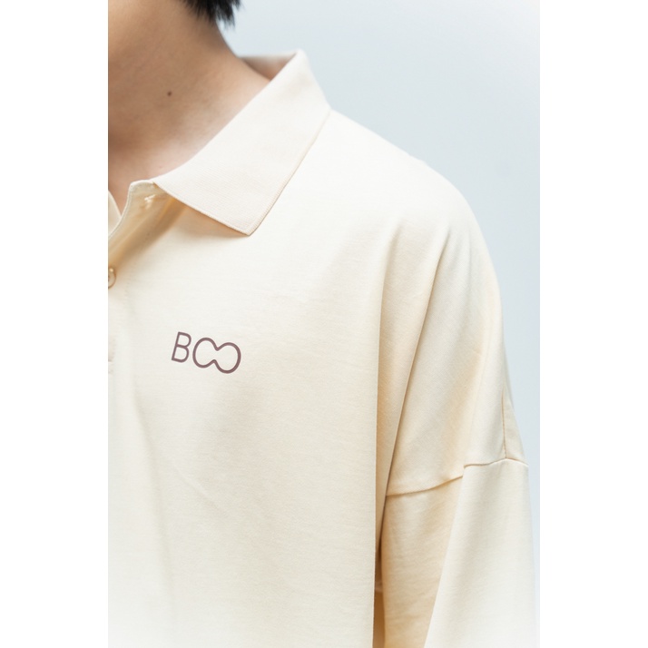 Áo Thun Dài Tay Unisex BOO Dáng Rộng Logo Entry