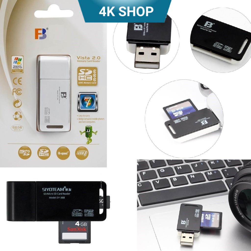 Đầu đọc thẻ nhớ SD Micro SD hàng chính hãng