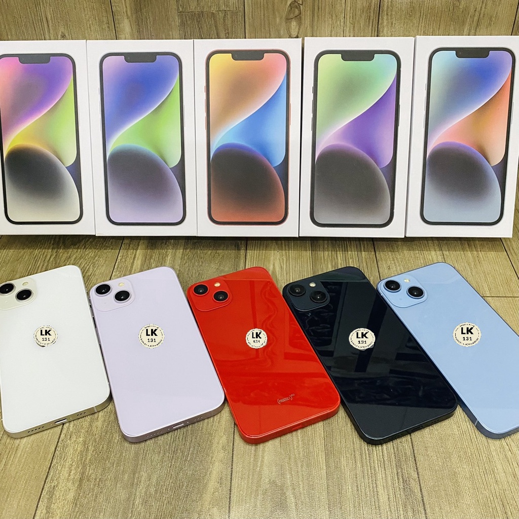 HỘP VÀ MÔ HÌNH 14 / 14PLUS TRƯNG BÀY ĐỦ MÀU