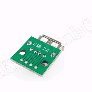 (COMBO 20,10,5)Module USB Chuyển Đổi USB 2.0 (Loại Cái) Sang DIP 4P 2.54