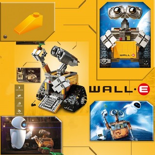 ⚡Còn Hàng⚡Bộ Đồ Chơi Lắp Ráp robot wall-e moc-21303 (677 + Cái)