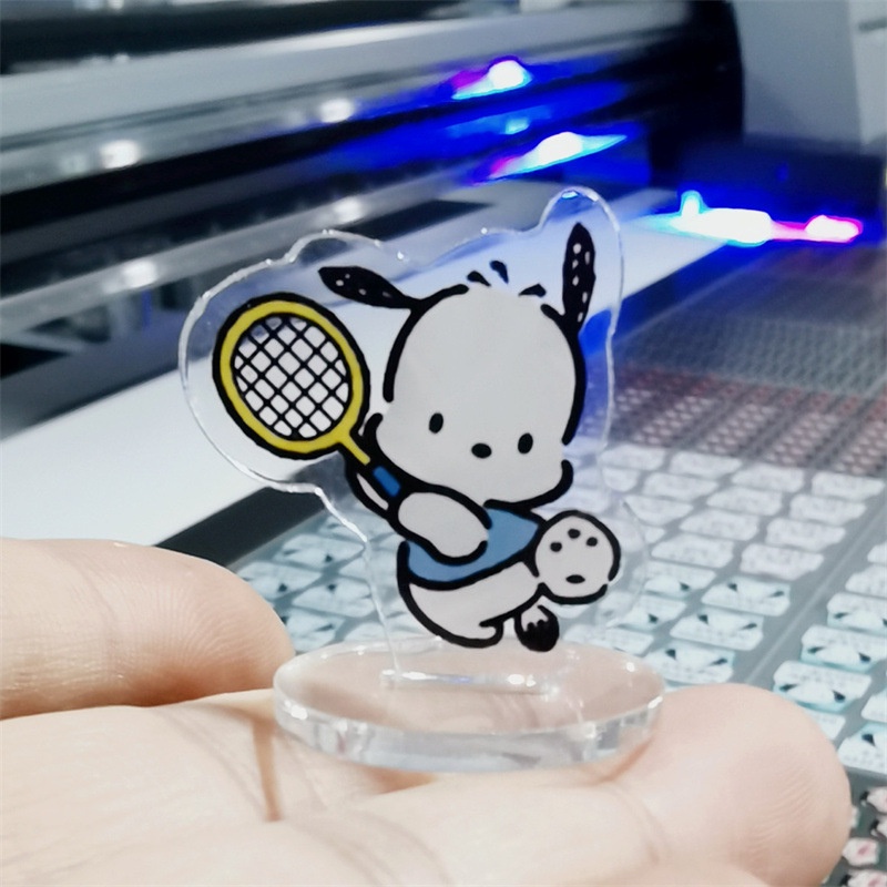 Mô Hình Nhân Vật Hoạt Hình Pochacco Mini Kèm Giá Đỡ