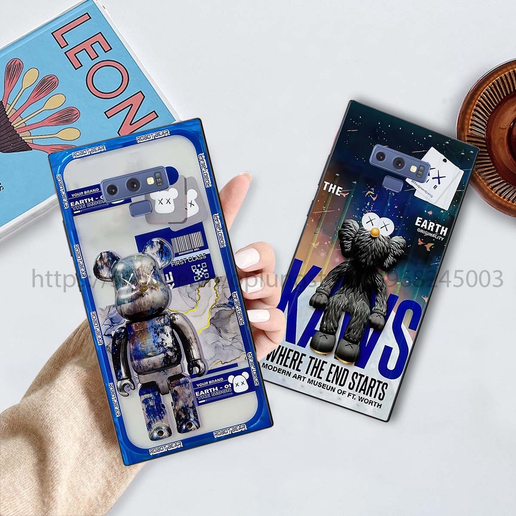 Ốp Samsung Note 8 / 8 Plus / 9 in hình Bear Brick,K@ws,smile,...hot trend