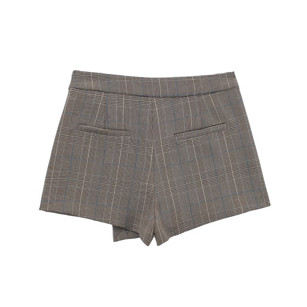 Quần Giả Váy Sọc Ca Rô Phong Cách Âu Mỹ Thời Trang Mùa Đông Dành Cho Nữ Y13-62633 202