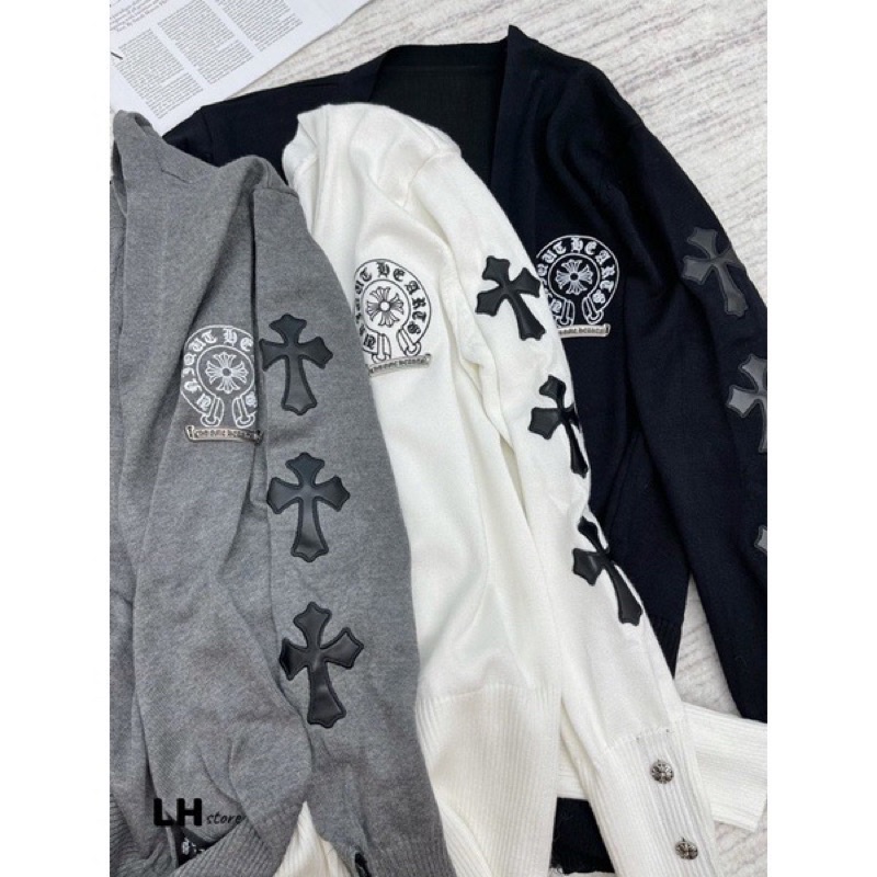 Cardigan chorme thánh giá hàng tàu
