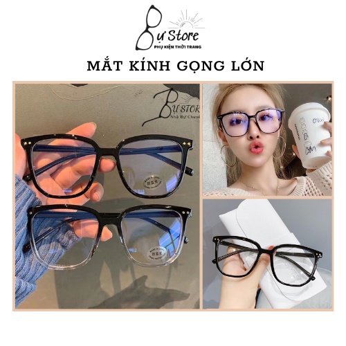 Gọng Mắt kính gọng lớn chống ánh sáng xanh thời trang sành điệu cho nam và nữ 2 CHẤM - 833