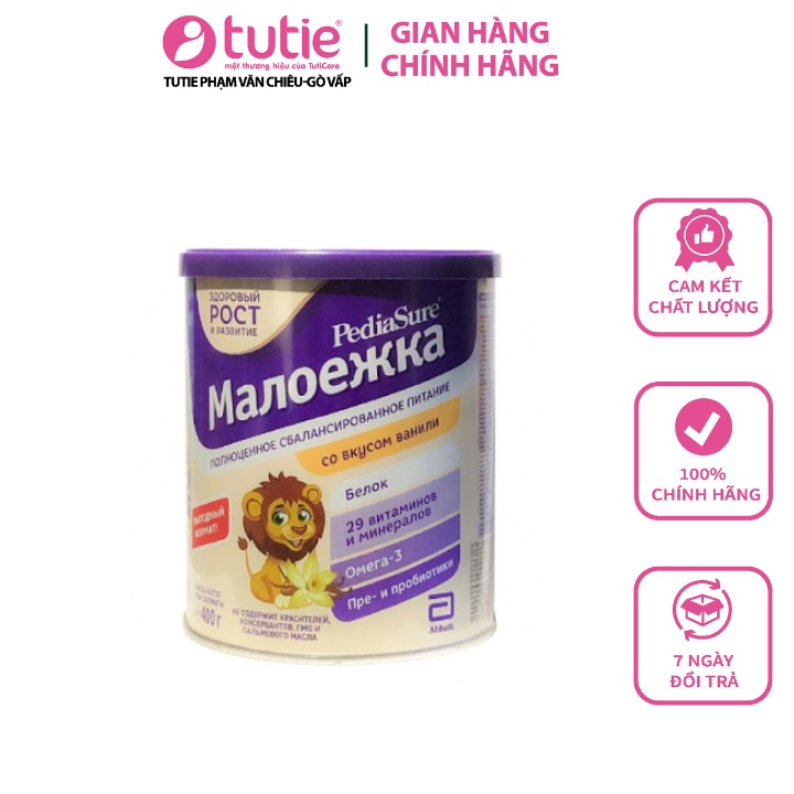 Lon Sữa Pediasure Nga Vani 400g Giúp Bé Ăn Ngon Miệng Phát Triển Toàn Diện