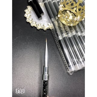 Cọ vẽ nét cán đá 2 đầu ( 7mm và 11mm ), cọ nail
