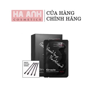 Mặt Nạ Đẩy Mụn Đầu Đen Ciracle Goodbye Blackhead Cotton Mask