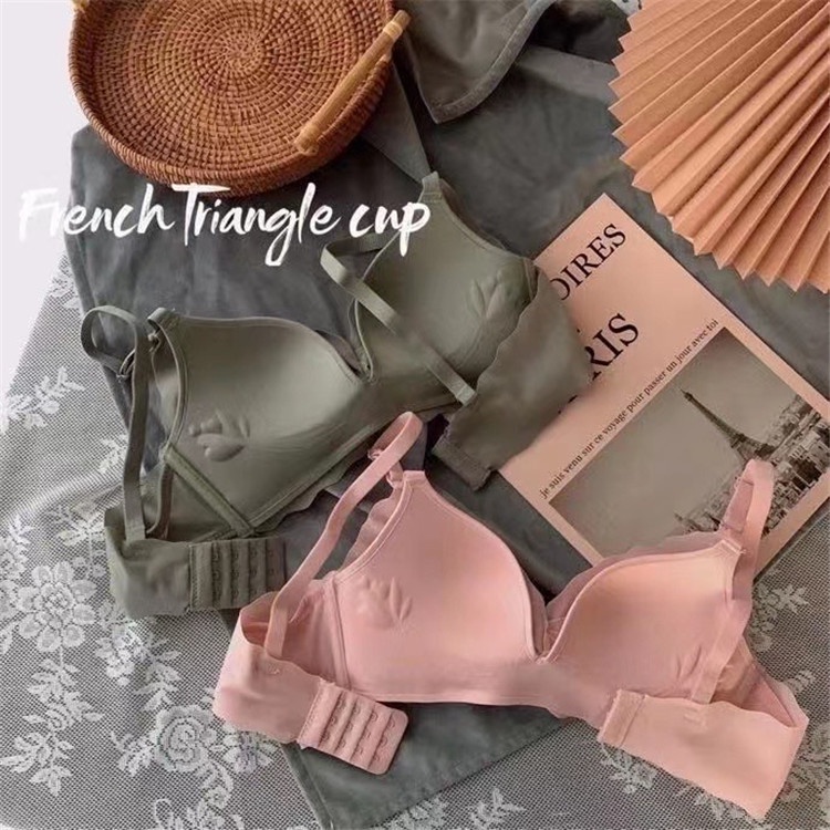 Áo ngực AOWEINISI không gọng nâng ngực phối ren thời trang quyến rũ dành cho nữ