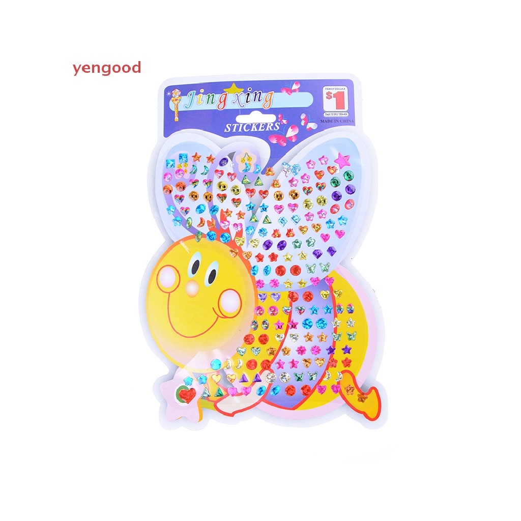 Set 4 Miếng Dán Phần Thưởng Khuyên Tai Họa Tiết Hoạt Hình Cho Bé